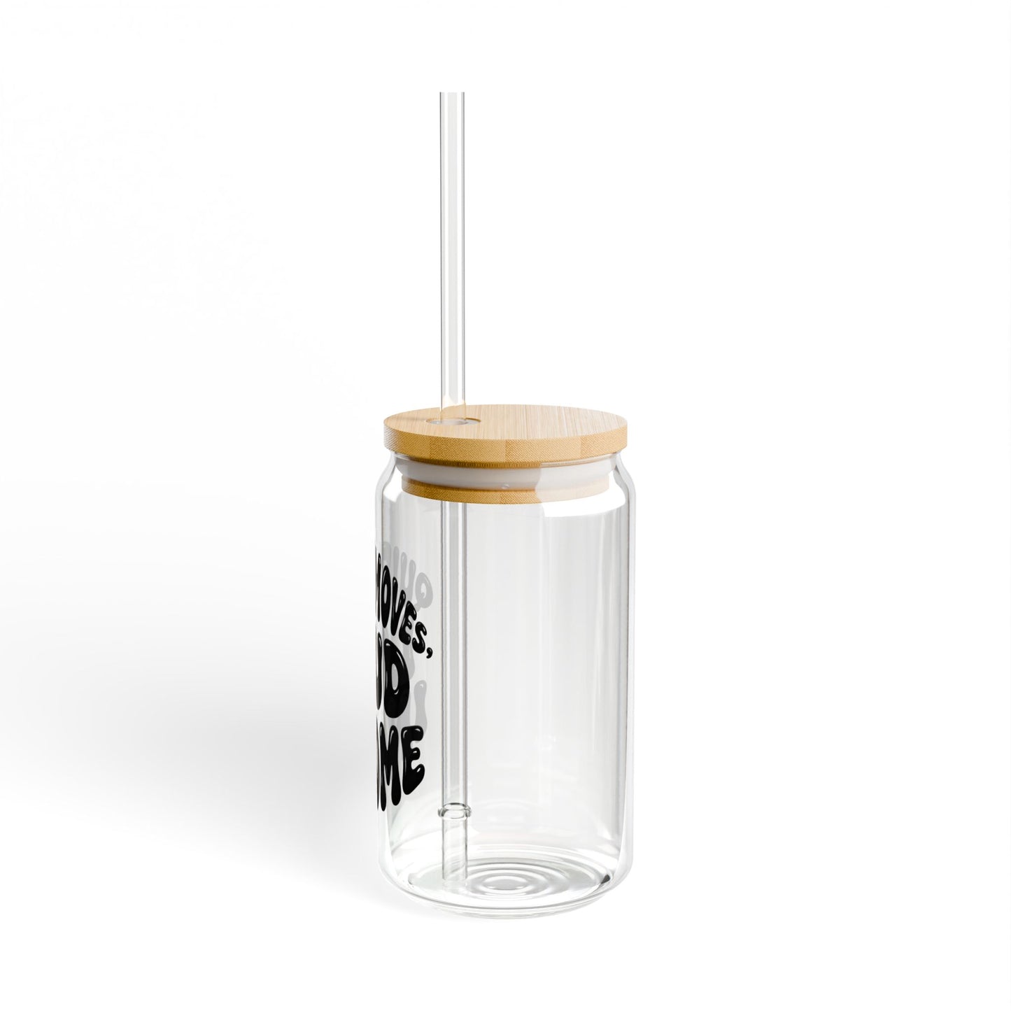 Quiet moves. Loud income Sipper Glass