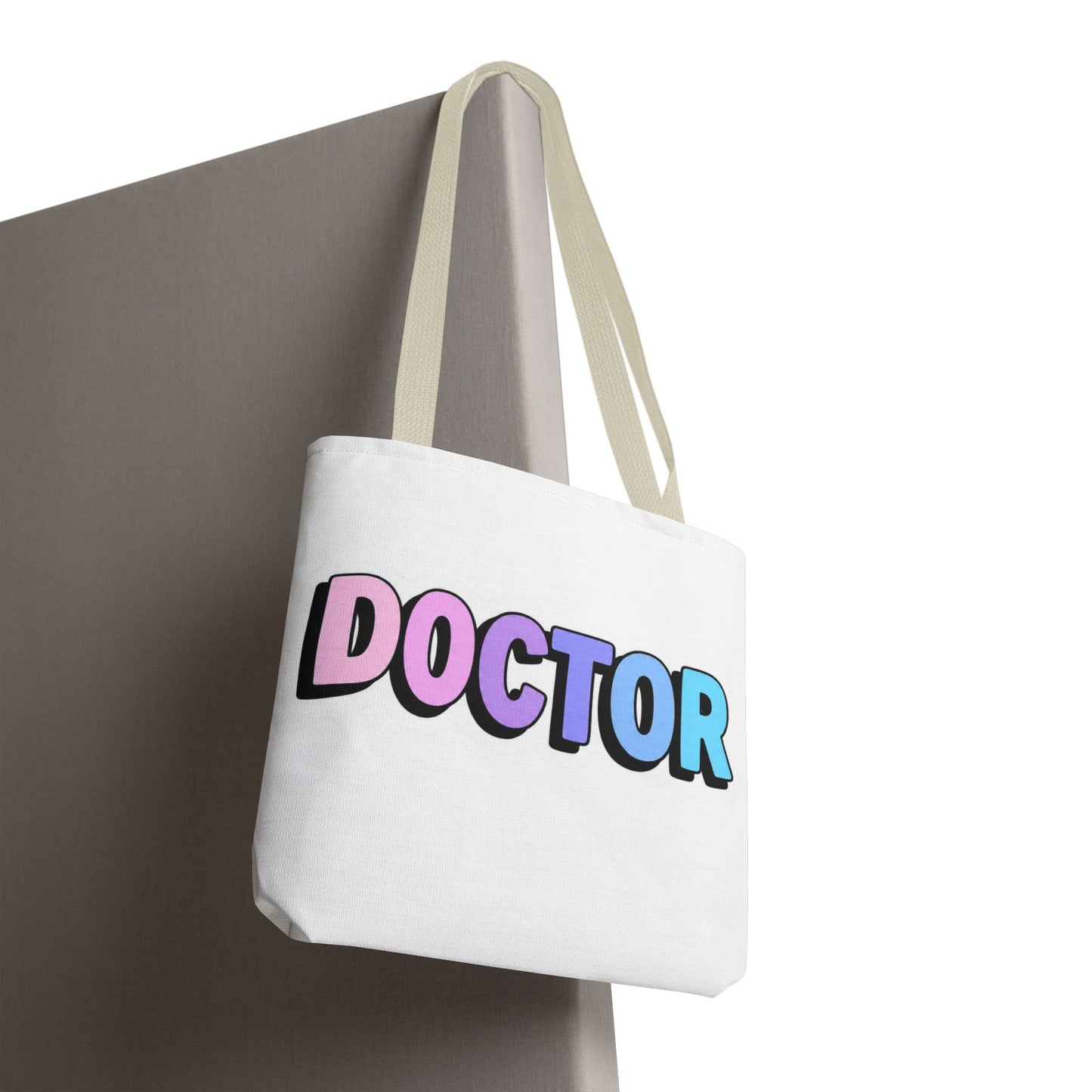 DOCTOR faux sticker Tote Bag