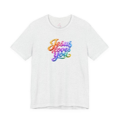 Jesus loves you T-shirt