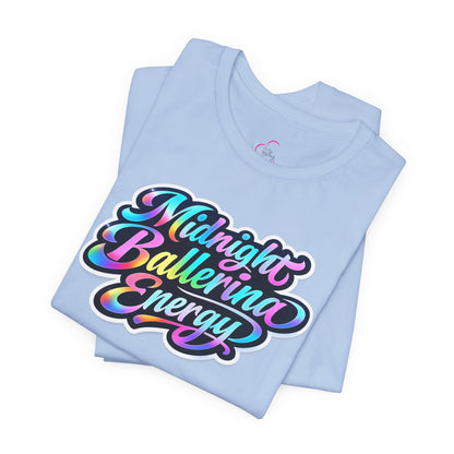 Midnight ballerina energy T-shirt