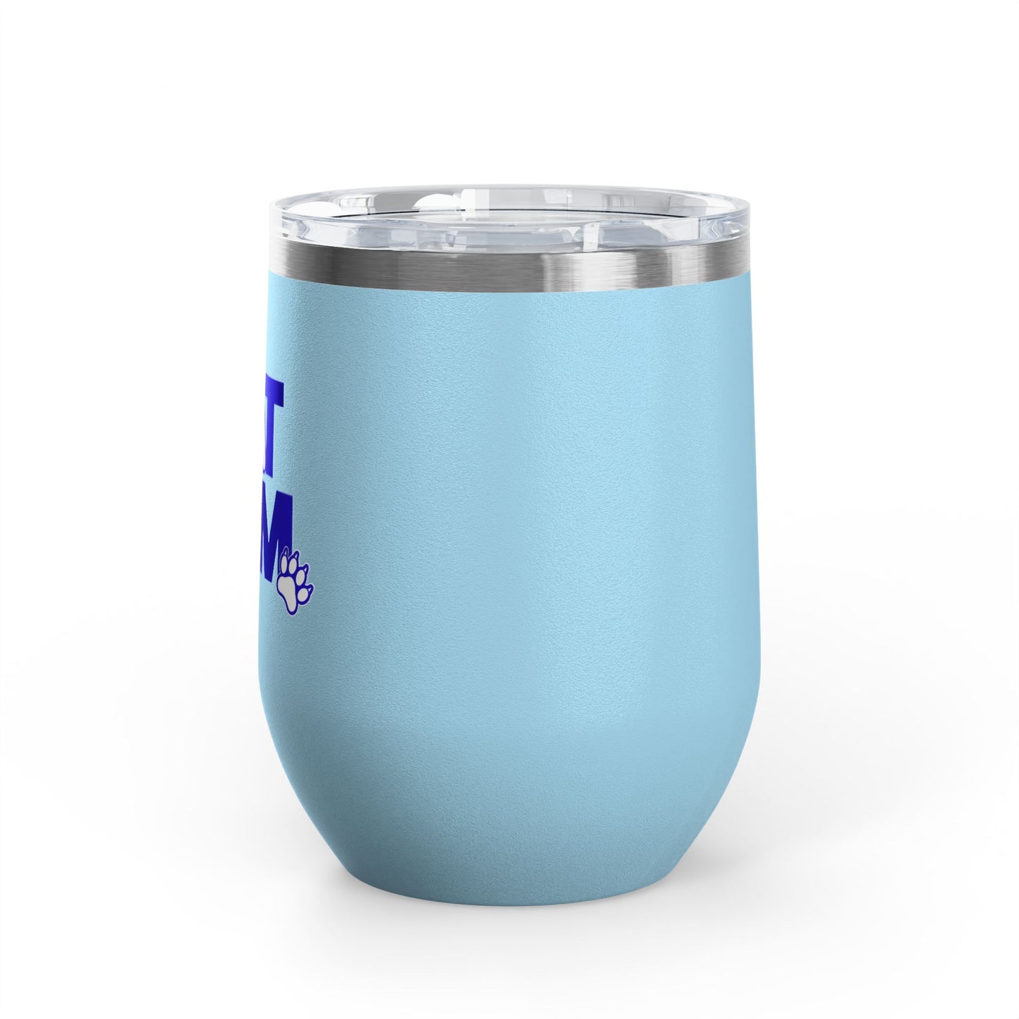 Cat mom blue Tumbler
