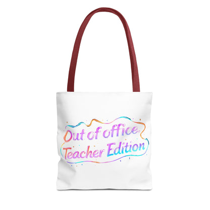 Out of office teacher edition Tote Bag