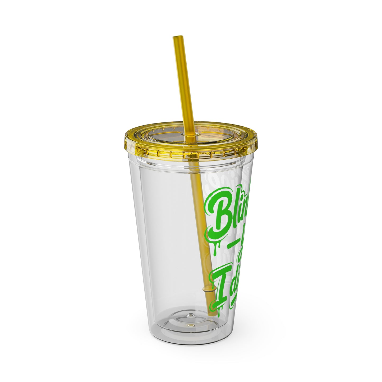 Blink twice yeah I did that Clear Insulated Cup