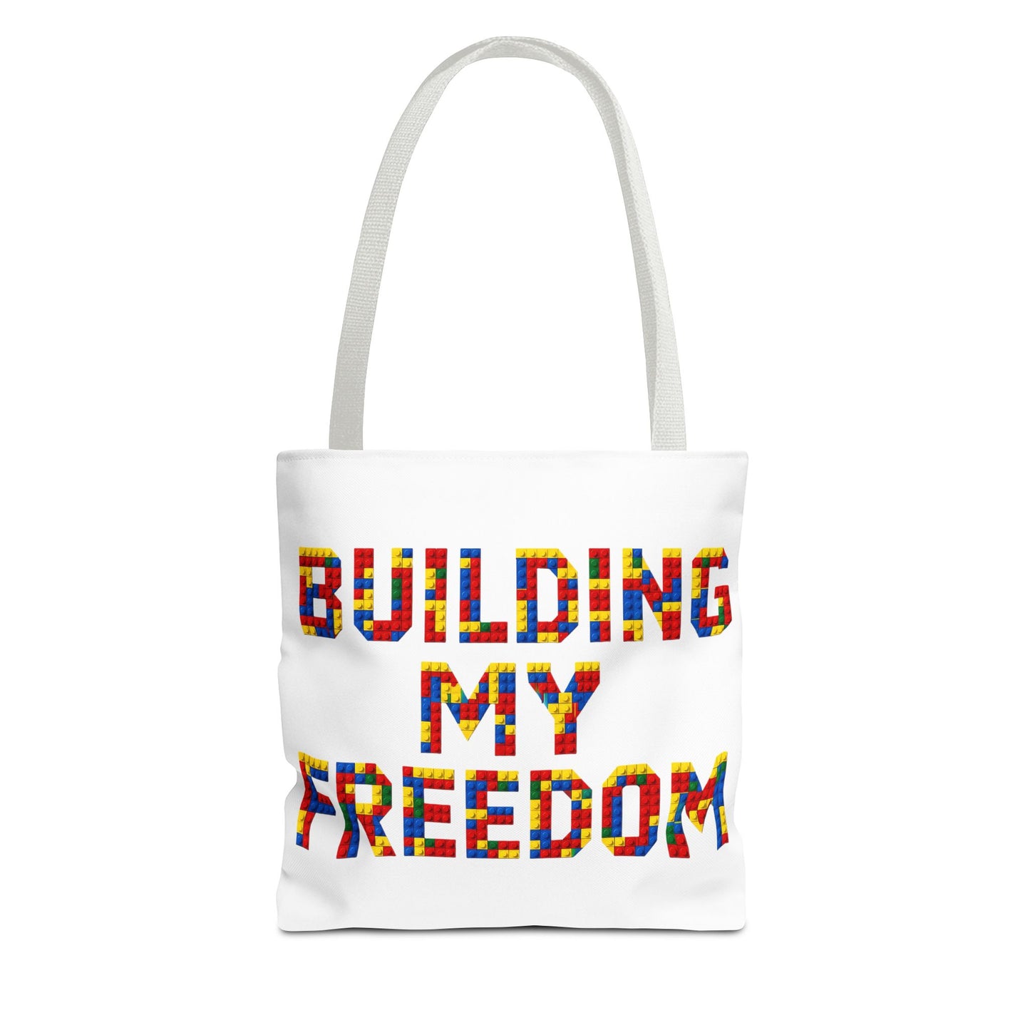 Building my freedom Tote Bag