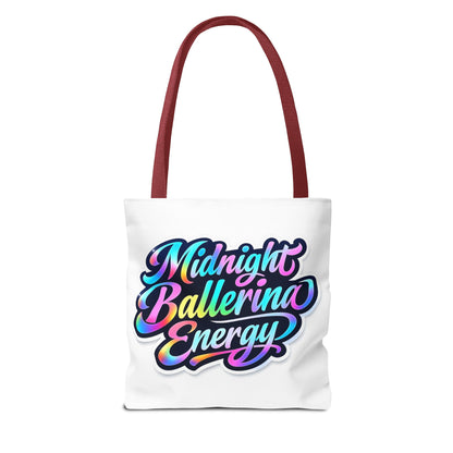 Midnight ballerina energy Tote Bag