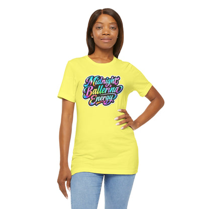 Midnight ballerina energy T-shirt