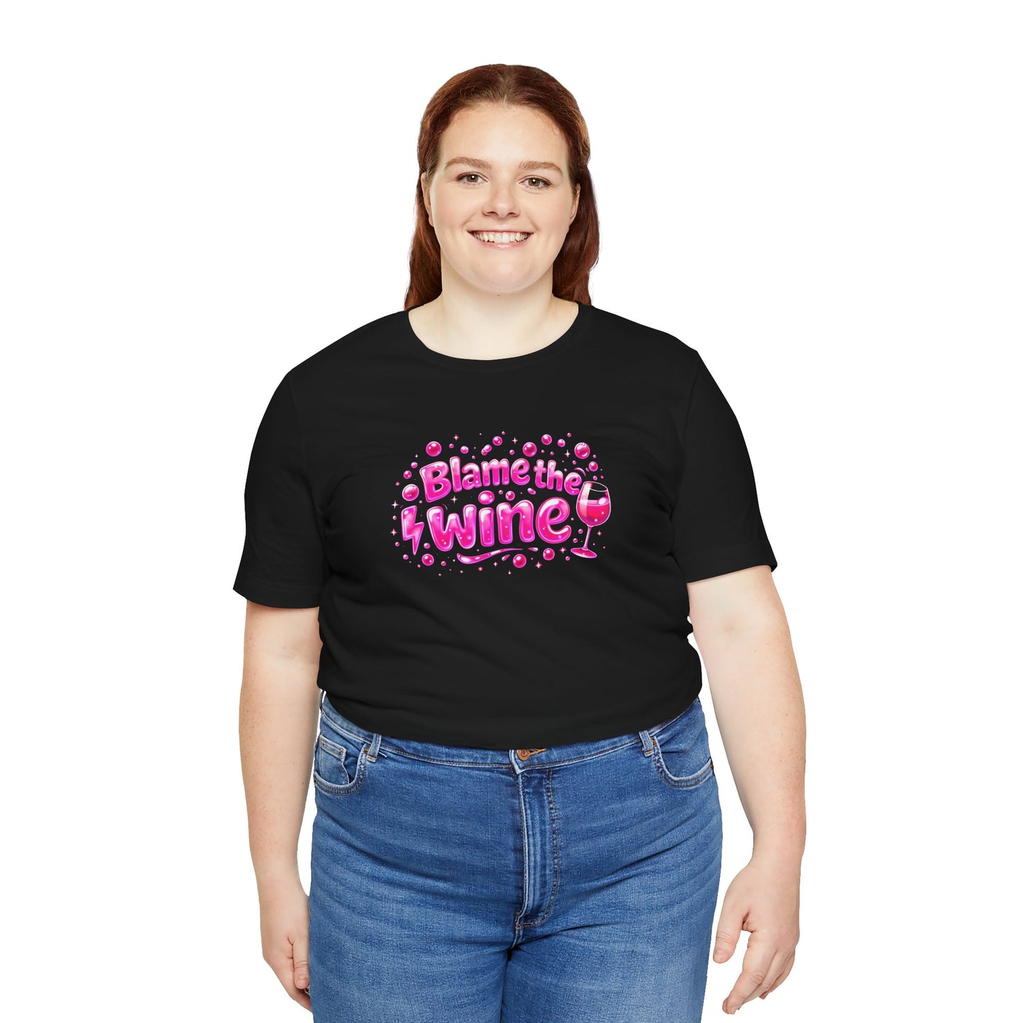 Blame the wine T-shirt