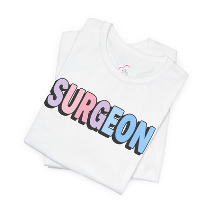 SURGEON faux sticker T-shirt