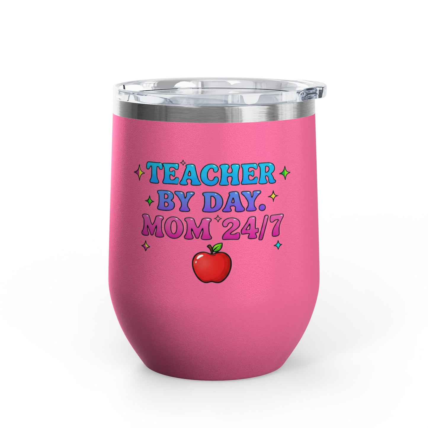 Teacher by day mom 24/7 Tumbler