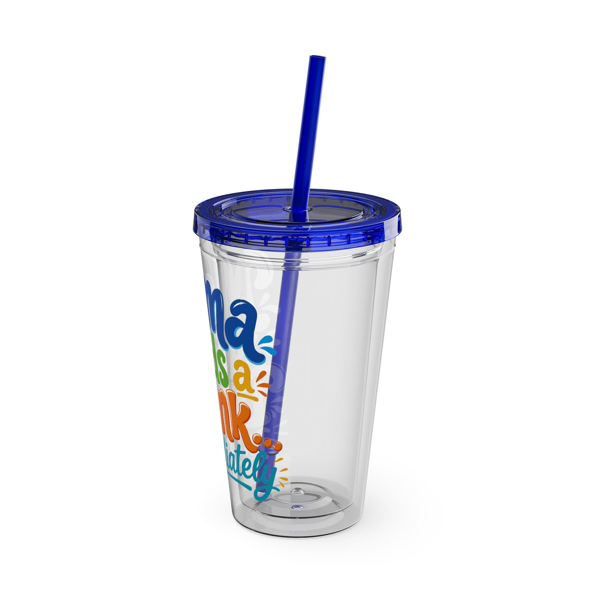 Mama needs a drank immediately Insulated Cup