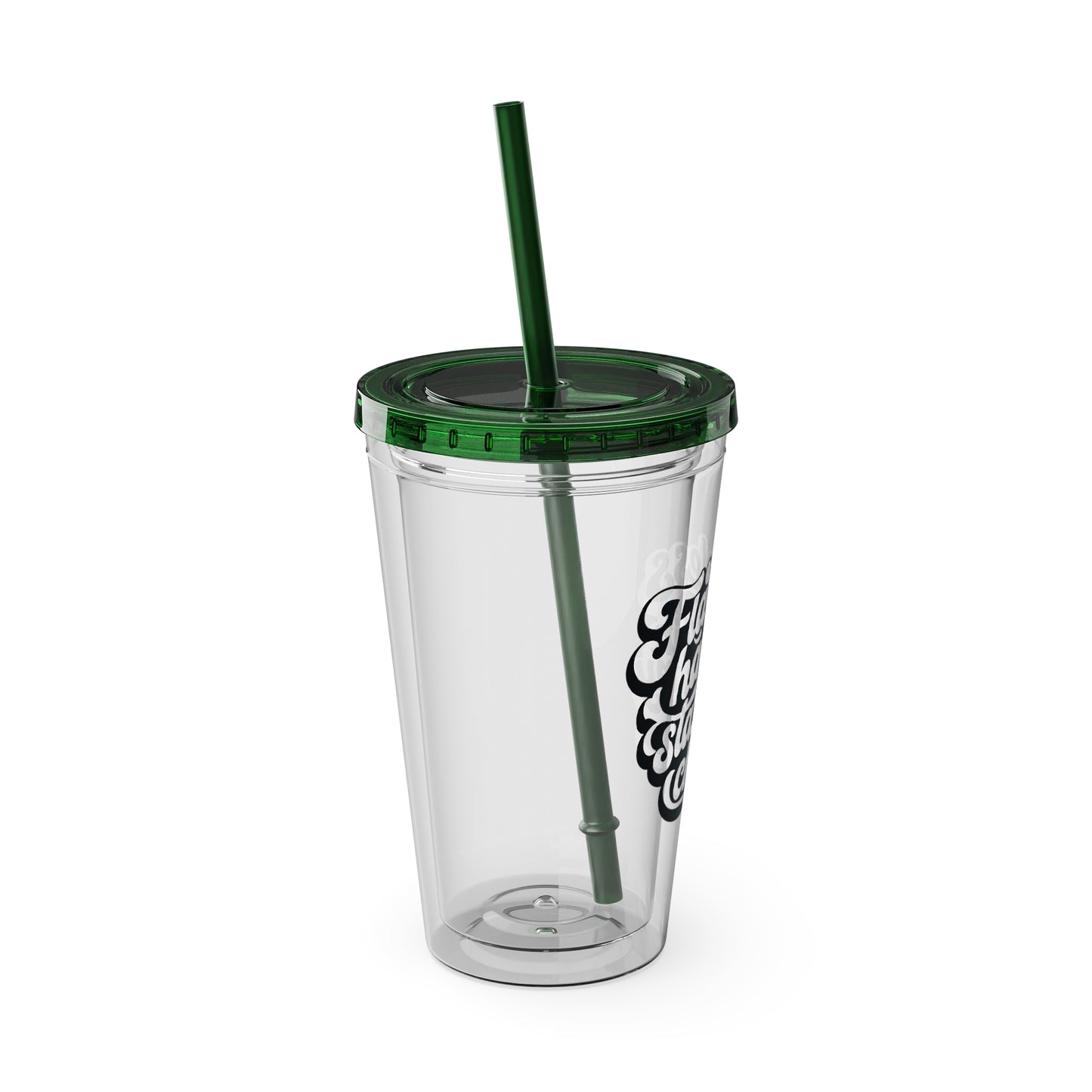 Flawless hair starts in my chair Clear Insulated Cup