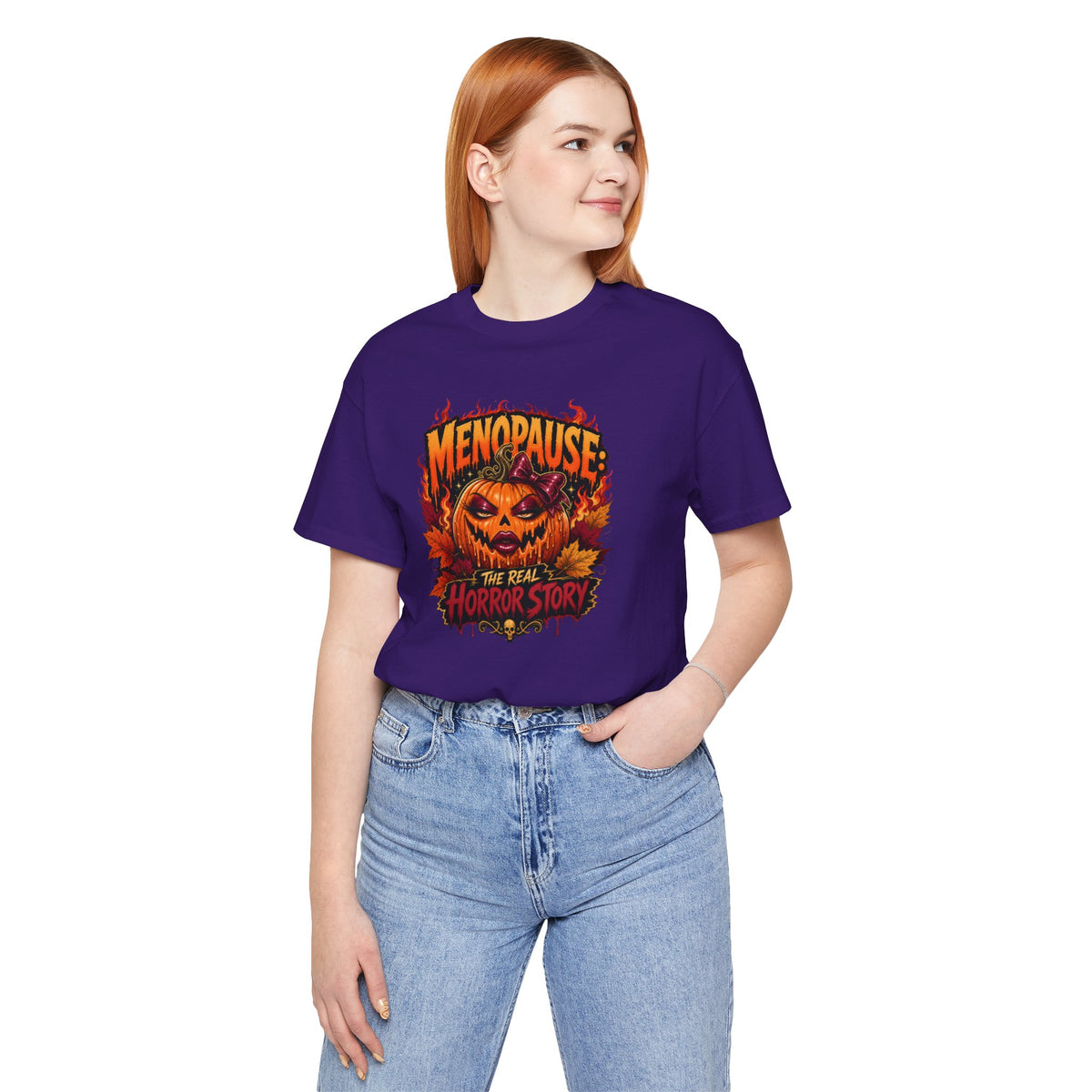 Menopause the real horror show T-shirt