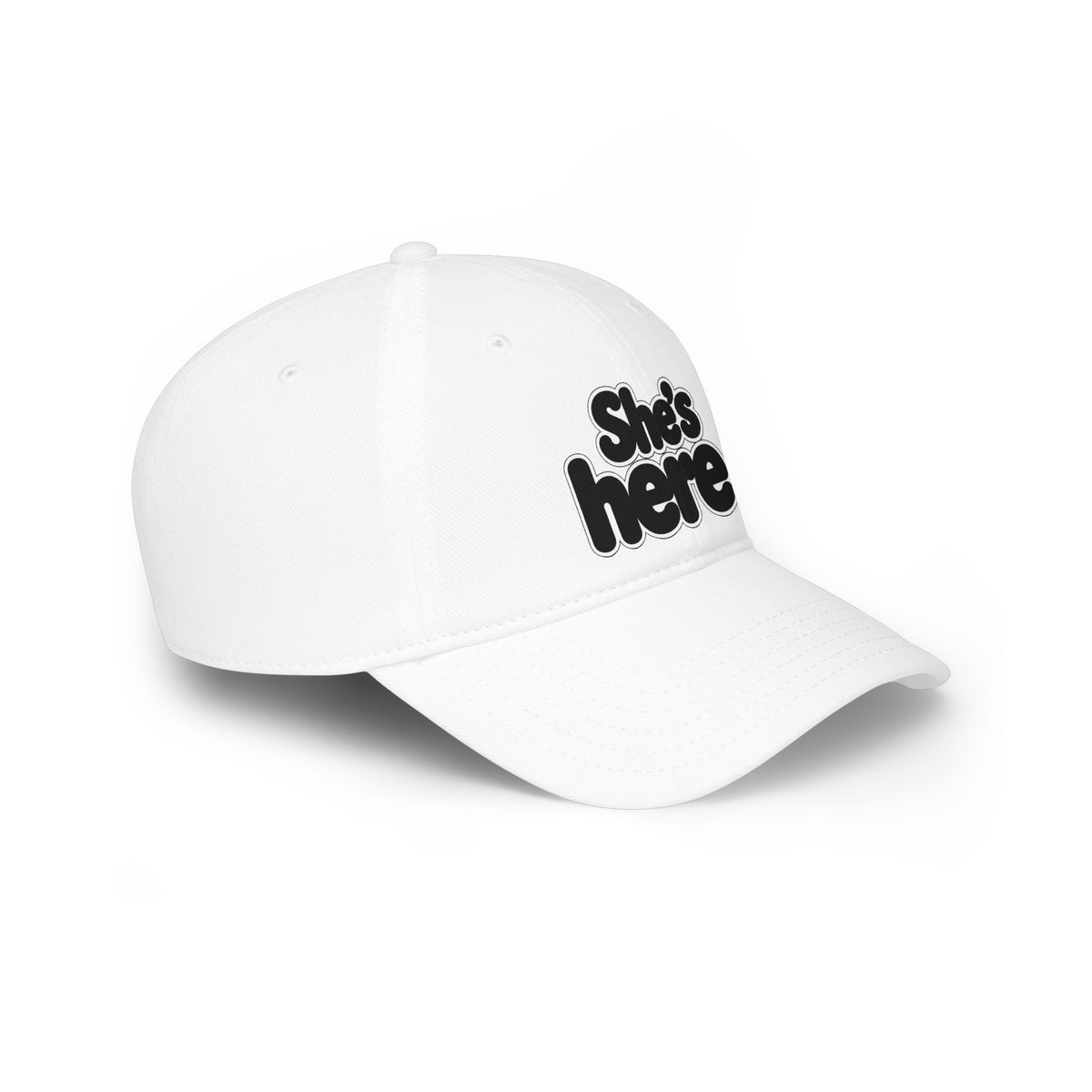 She's here Baseball Cap