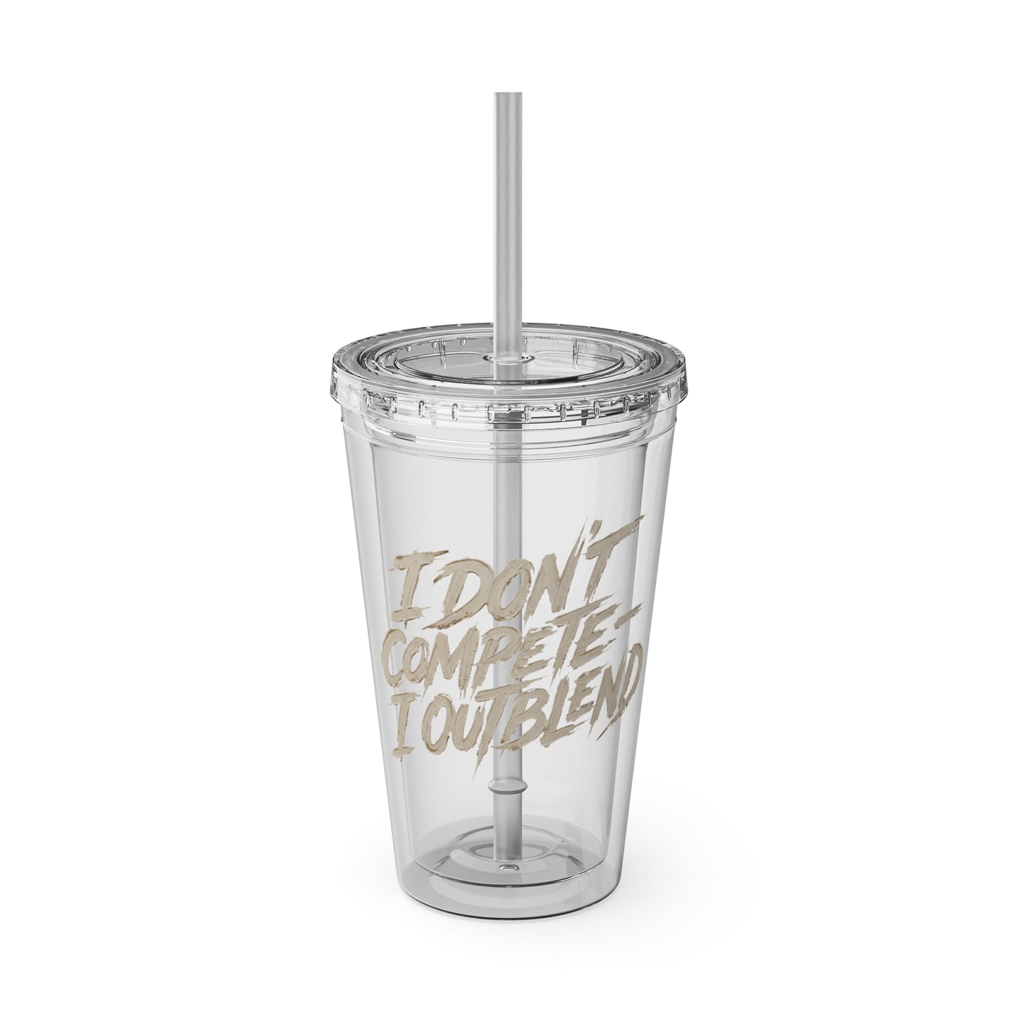 I don't compete I out blend Insulated Cup
