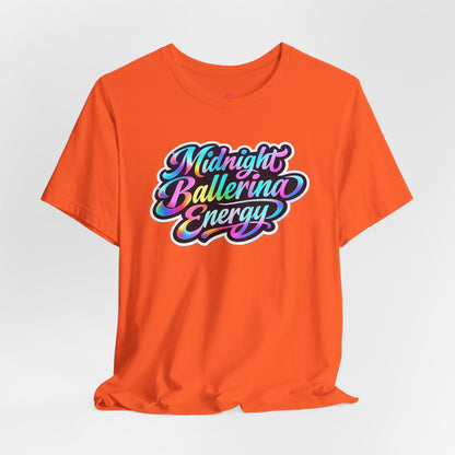 Midnight ballerina energy T-shirt