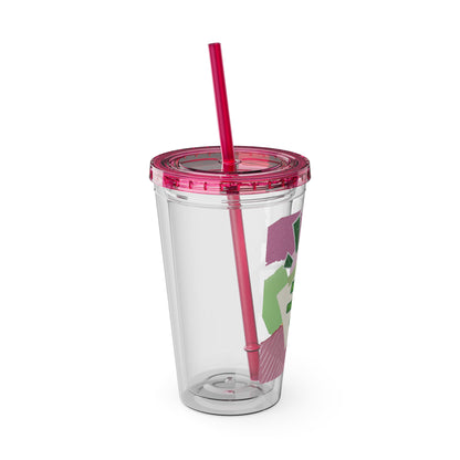 Matcha made me do it  Clear Insulated Cup