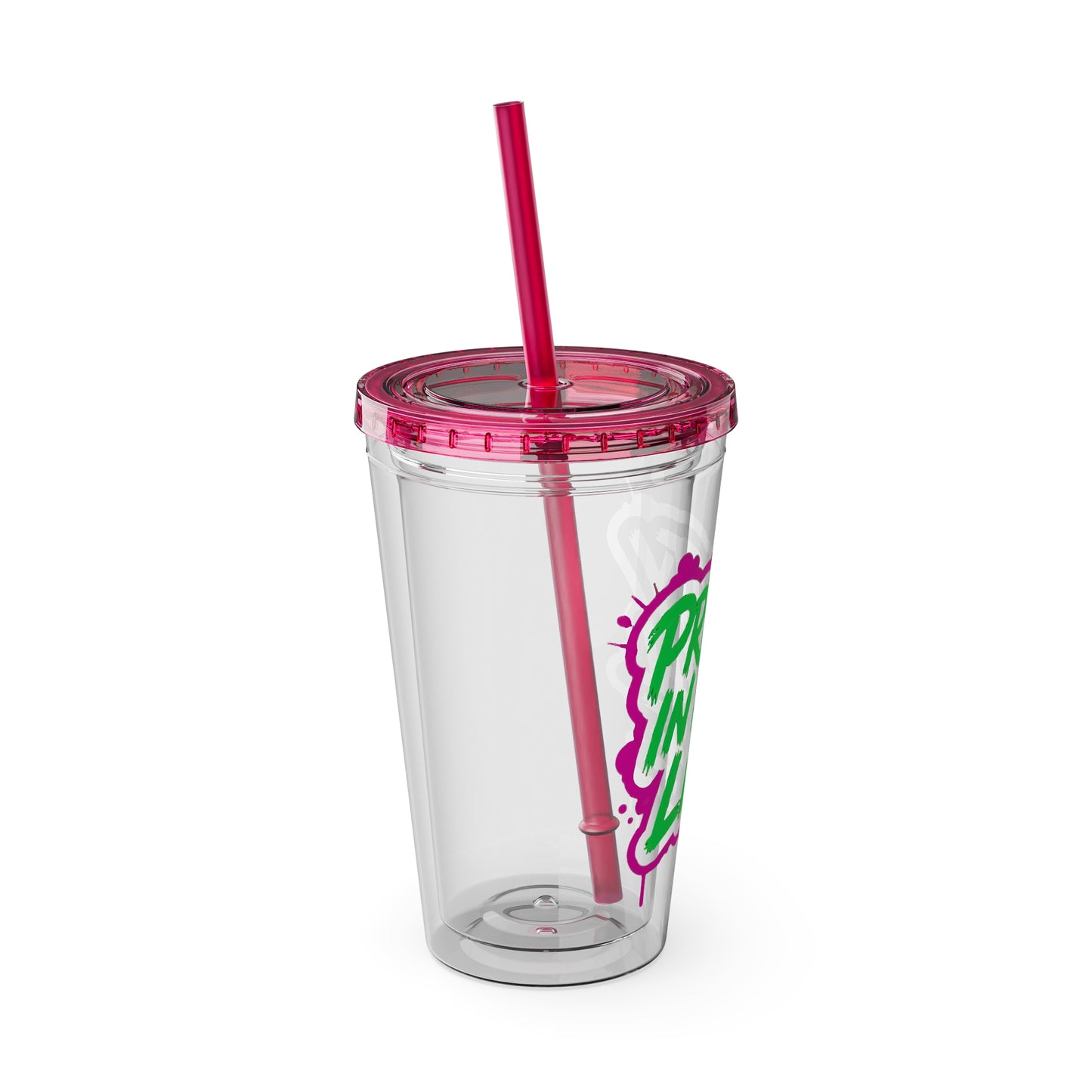 Pretty in real life Clear Insulated Cup