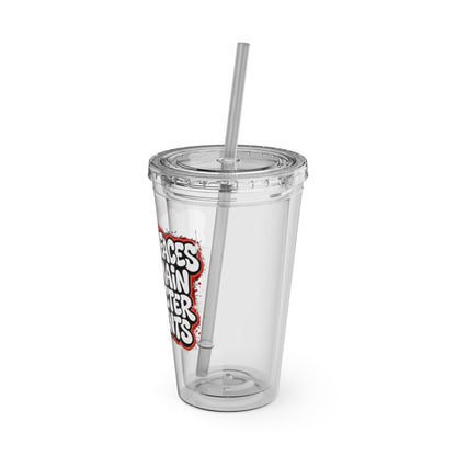 I turn faces into main character moments Insulated Cup