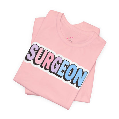 SURGEON faux sticker T-shirt