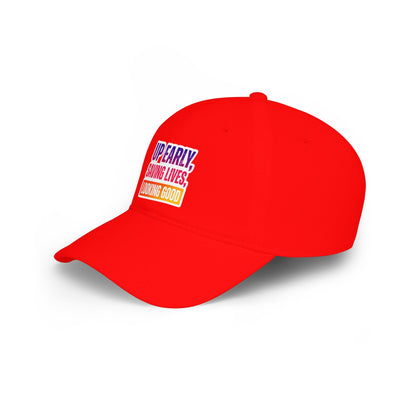 Up early, saving lives, looking good Baseball Cap