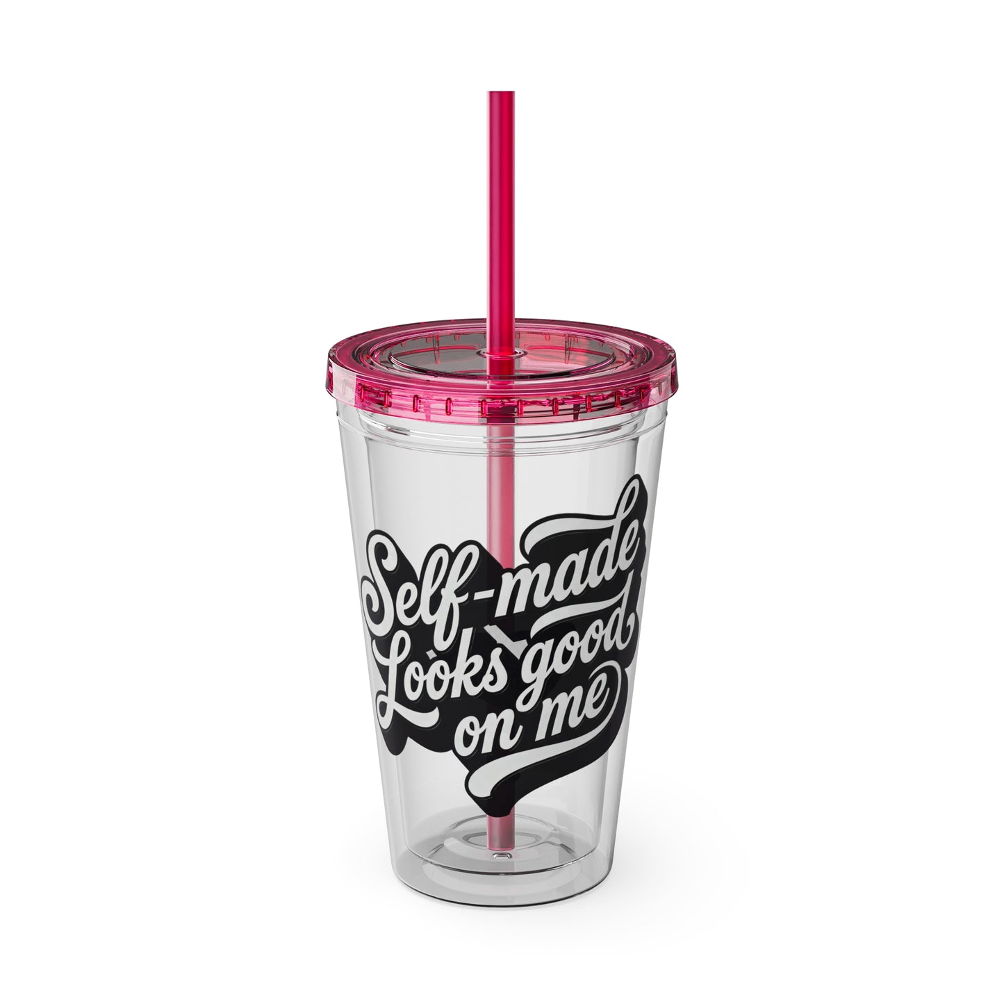 Self-made looks good on me Insulated Cup