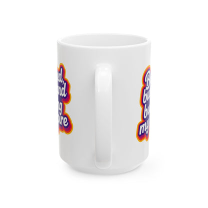Booked, busy, and building my empire Mug