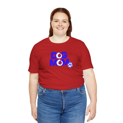 Dog mom blue T-shirt