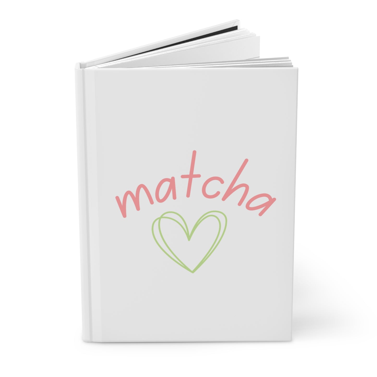 Matcha Heart Hardcover Journal