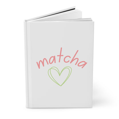Matcha Heart Hardcover Journal