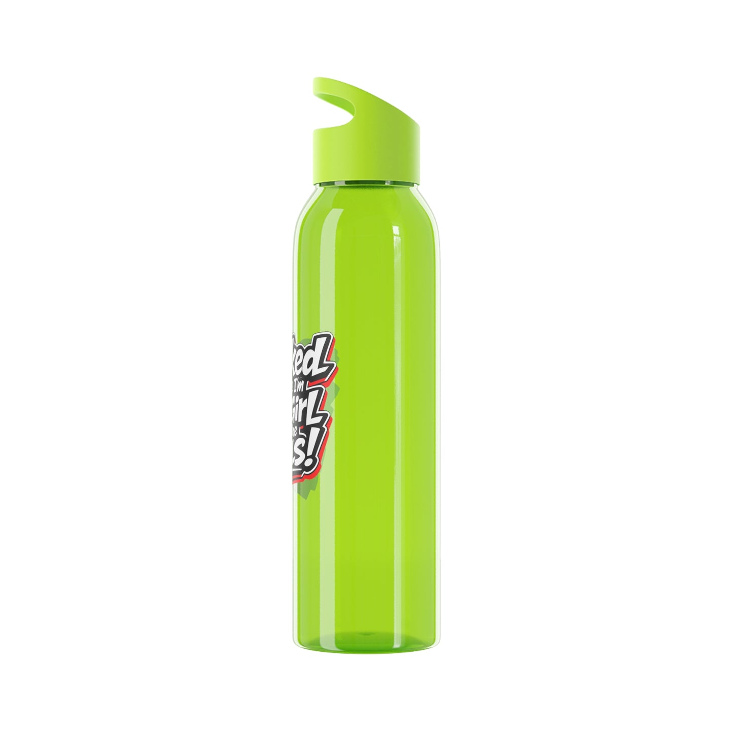 Booked because I'm that girl with the nails Water Bottle