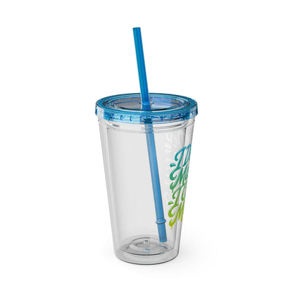 I don't do make up I create magic Insulated Cup