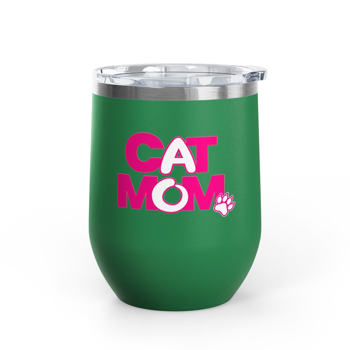 Cat mom pink Tumbler