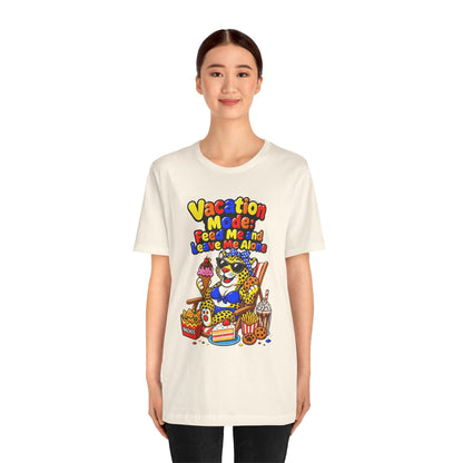 Vacation mode feed me and leave me alone T-shirt