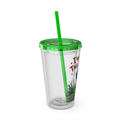 I've earned this attitude Clear Insulated Cup