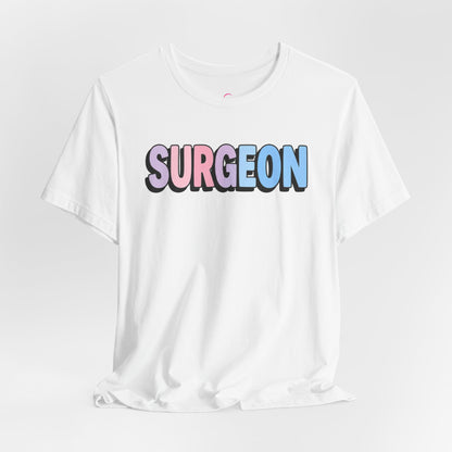 SURGEON faux sticker T-shirt