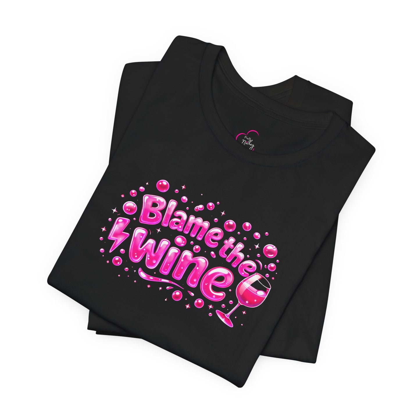 Blame the wine T-shirt
