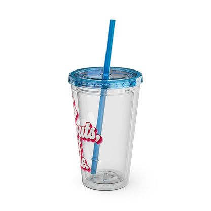 No handouts, just hustle. Insulated Cup