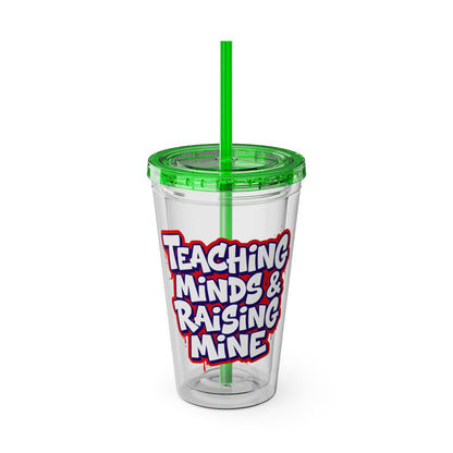 Teaching minds & raising mine Clear Insulated Cup