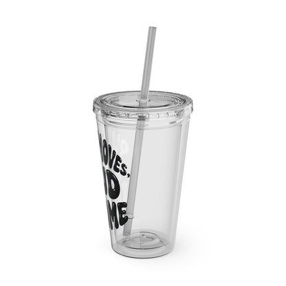 Quiet moves. Loud income Insulated Cup