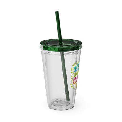 If yo hair ain't right call me Clear Insulated Cup
