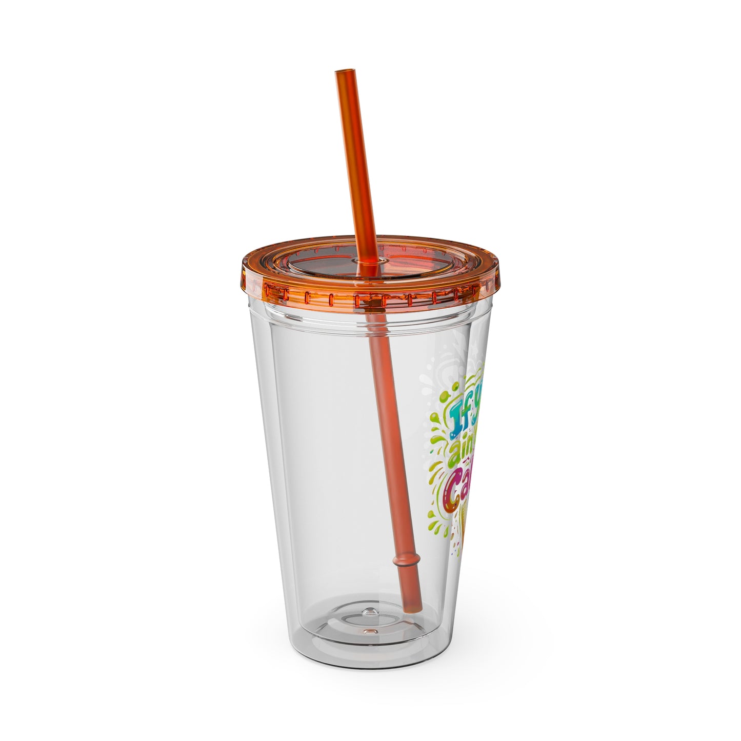 If yo hair ain't right call me Clear Insulated Cup