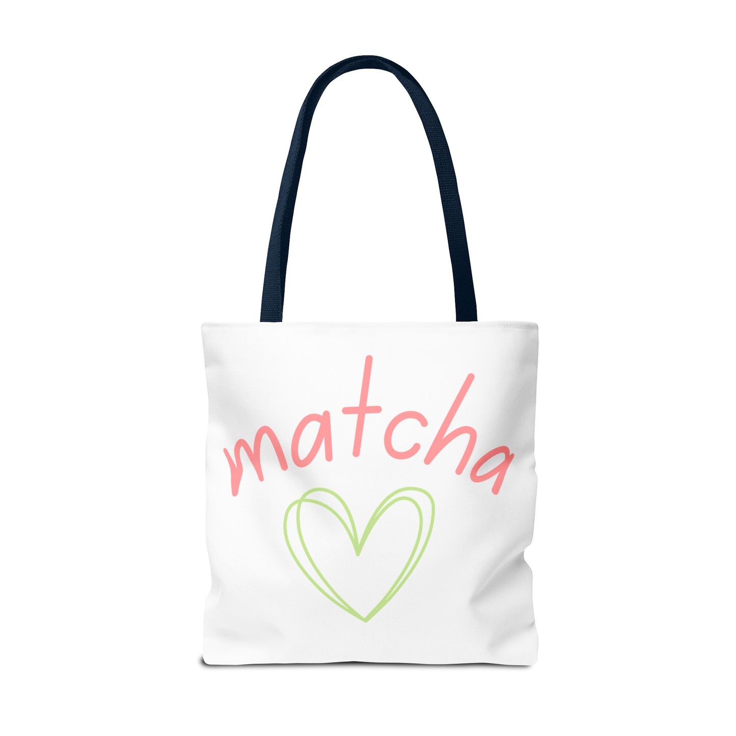 Matcha Heart Tote Bag