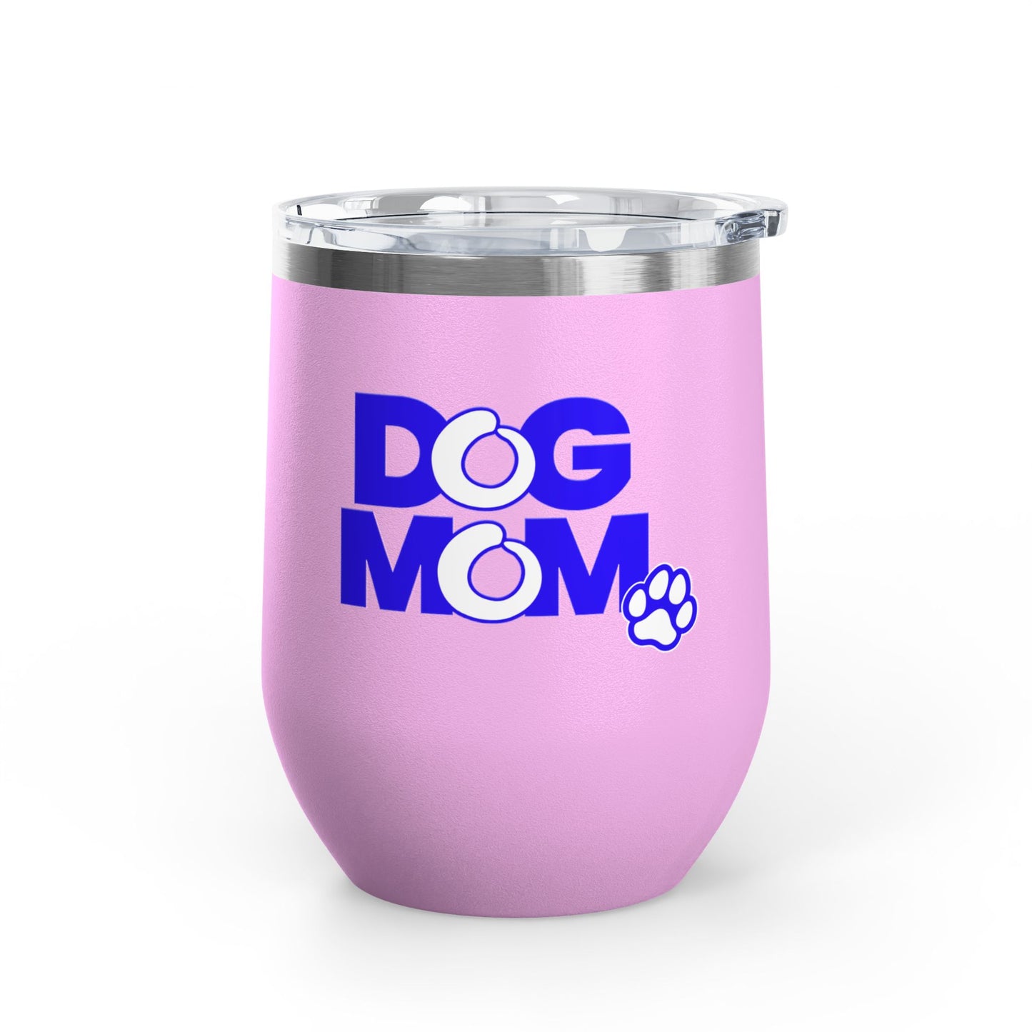 Dog mom blue Tumbler