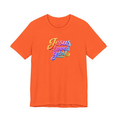 Jesus loves you T-shirt