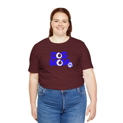 Dog mom blue T-shirt
