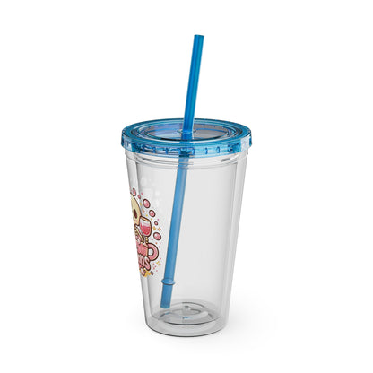 Pour decisions Clear Insulated Cup
