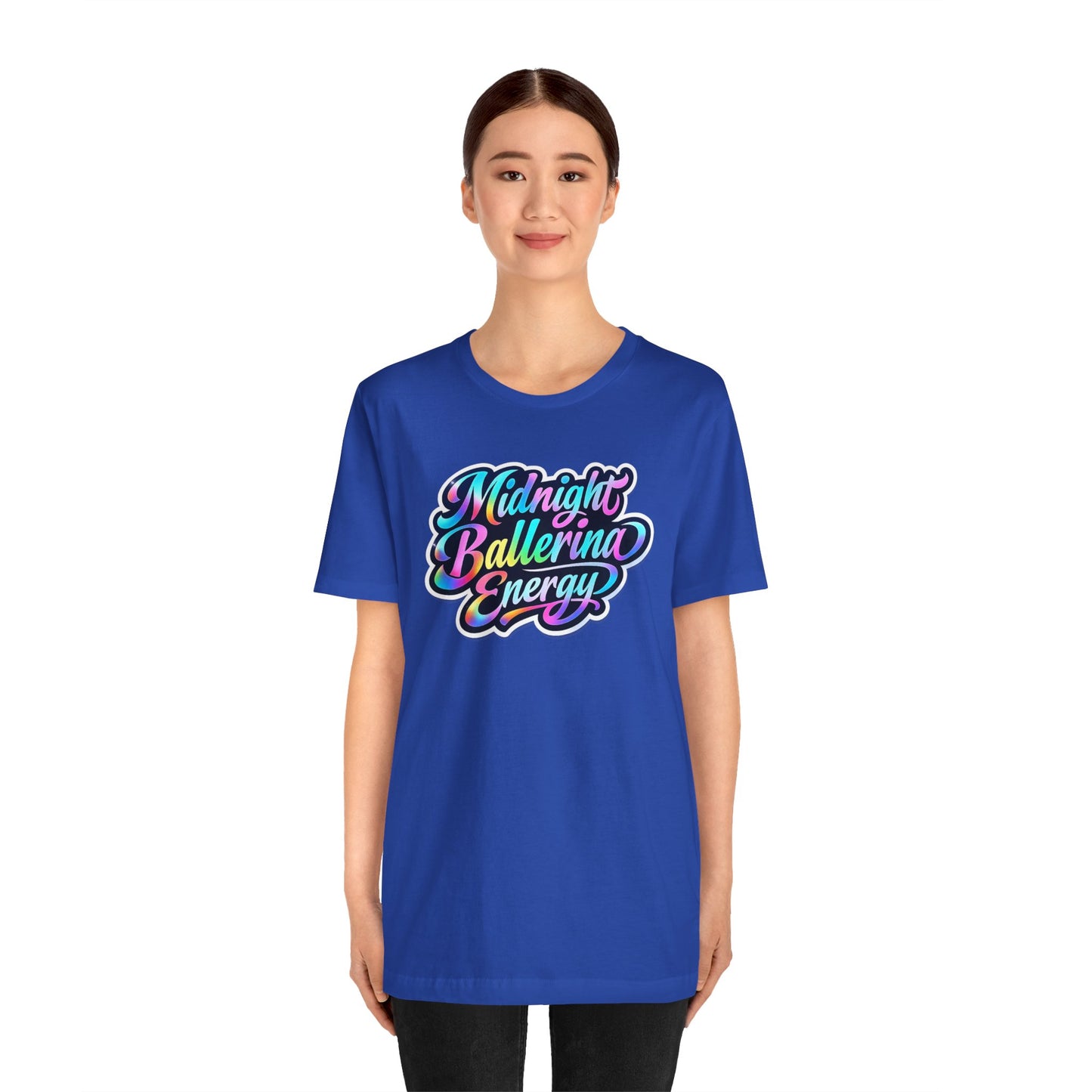 Midnight ballerina energy T-shirt