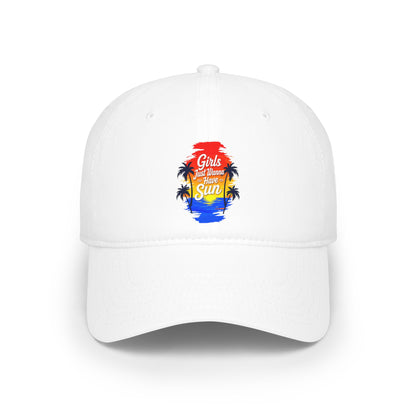 Girls just wanna have sun Baseball Cap