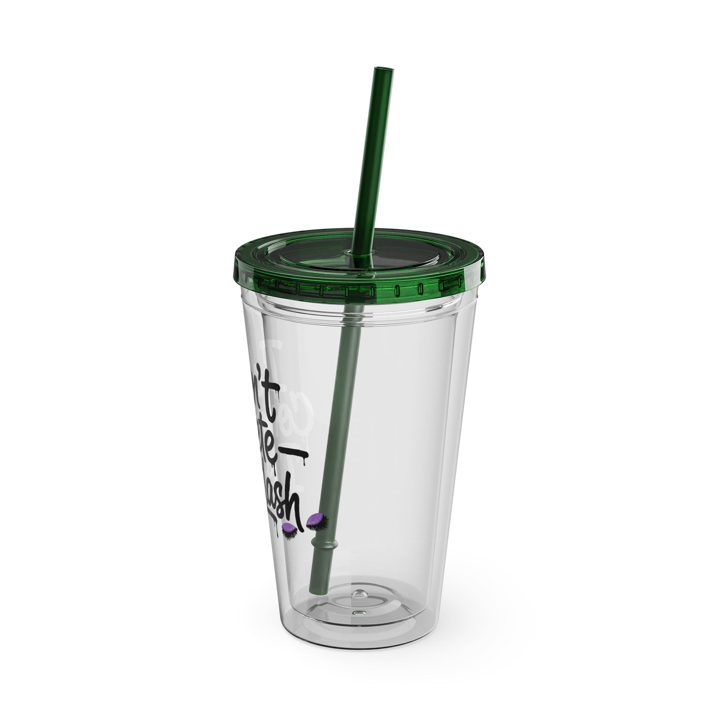 I don't compete I outlash Clear Insulated Cup