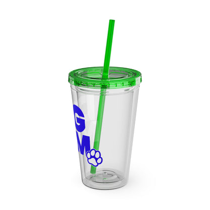 Dog mom blue Insulated Cup